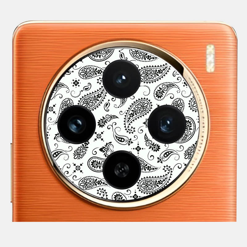 White Paisley Pack of 2