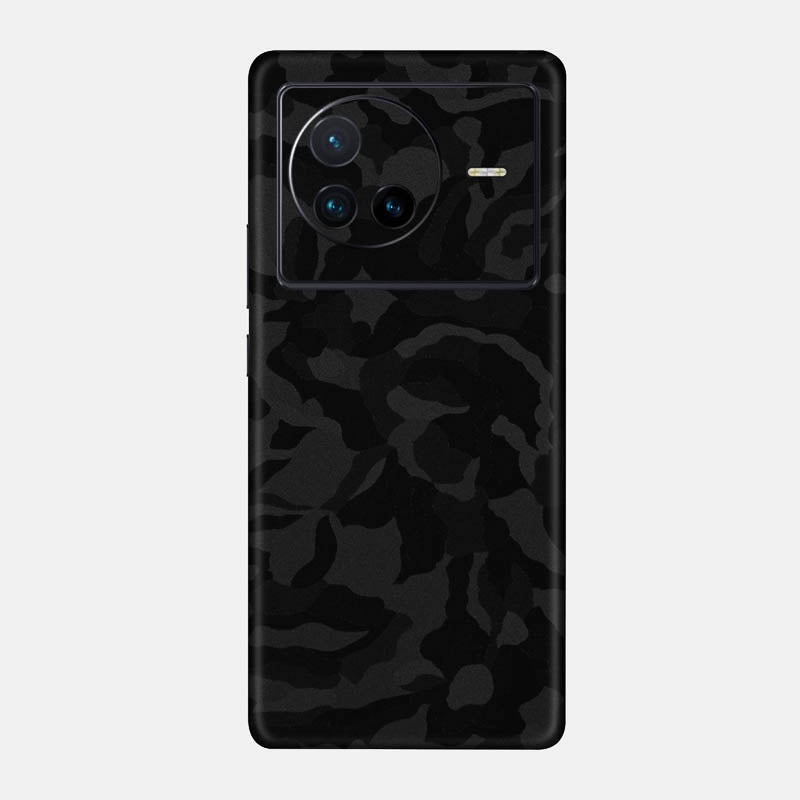 Black Camo Full Back