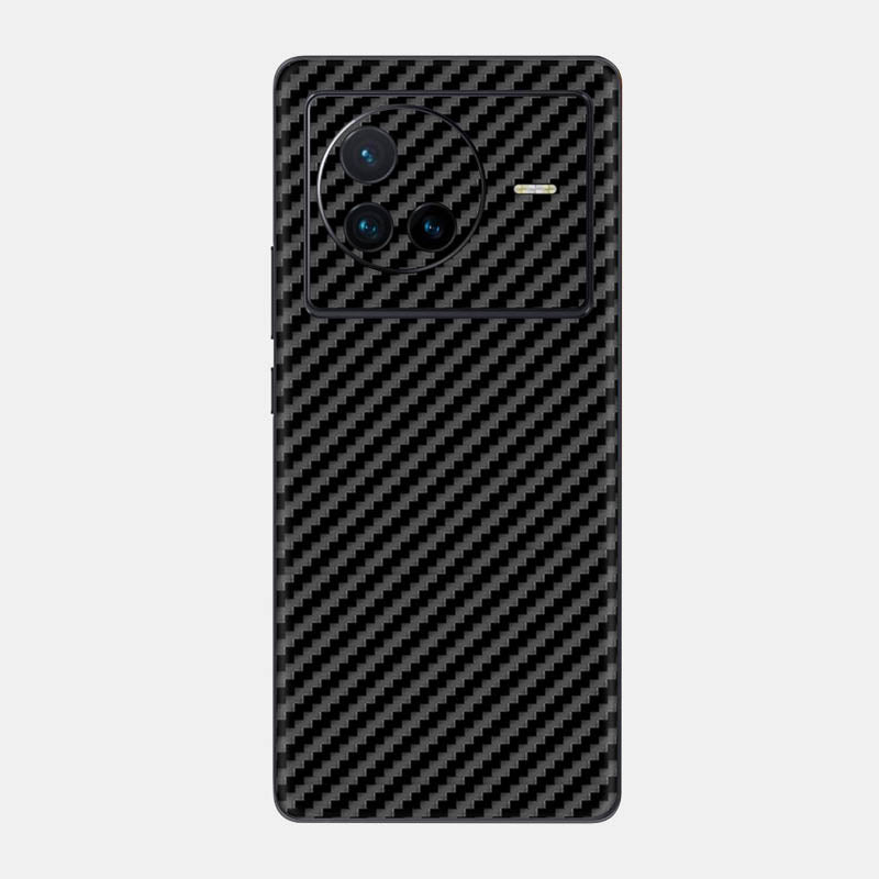 Carbon Fibre Black Glass Back