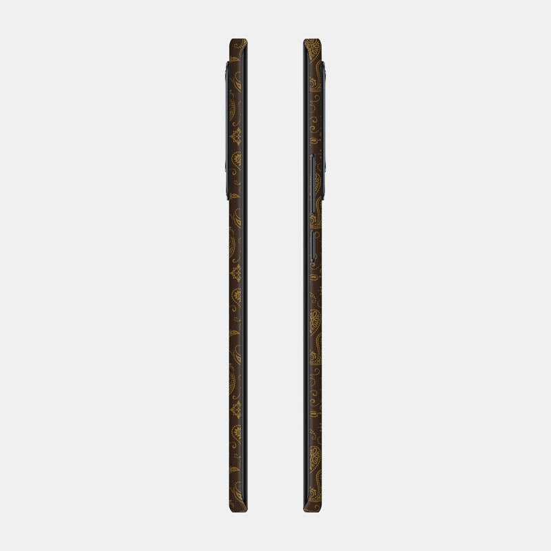 Brown Paisley Full Back