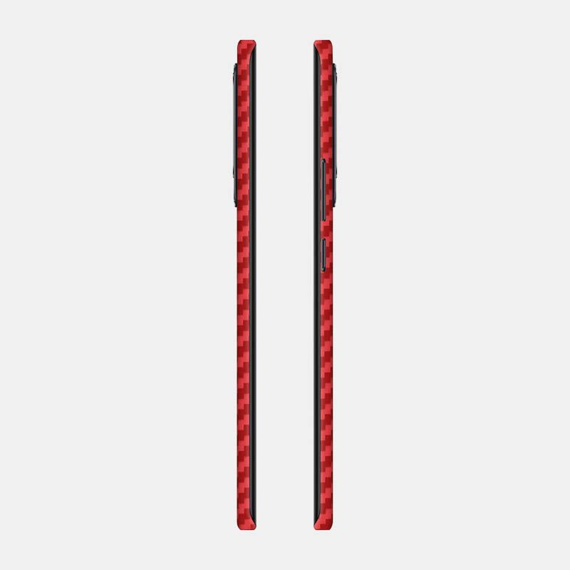 Carbon Fibre red Full Back