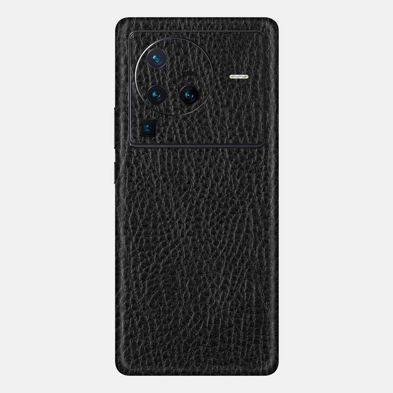 black leather Full Back