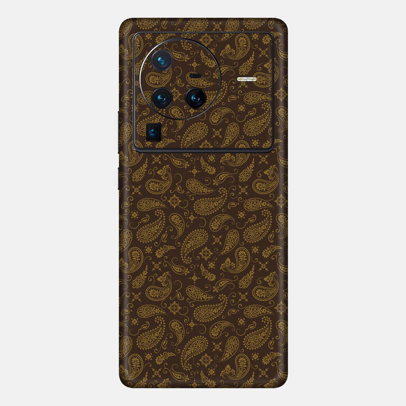 Brown Paisley Full Back
