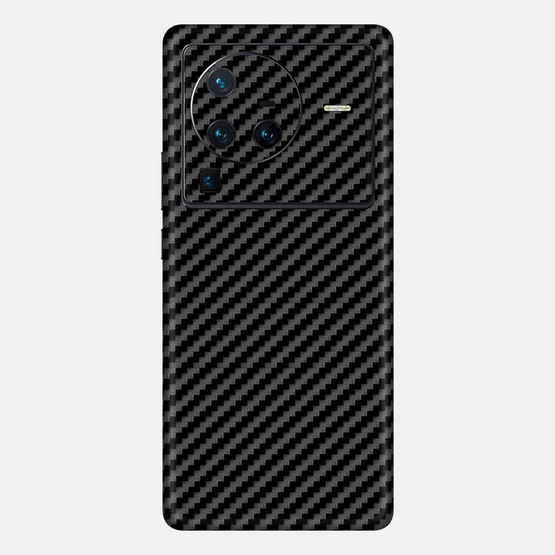 Carbon Fibre black Full Back