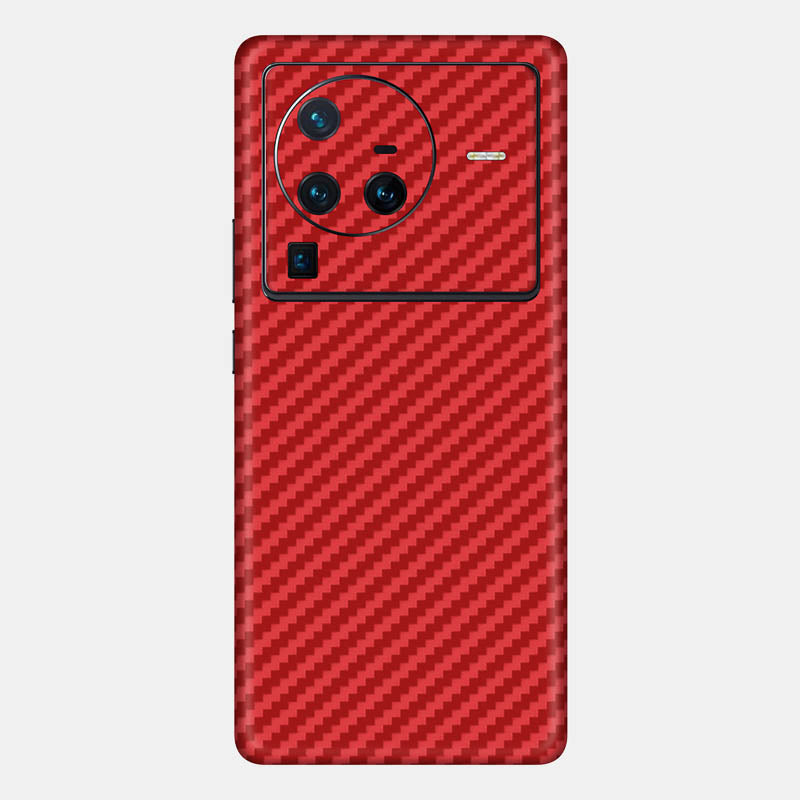 Carbon Fibre red Full Back