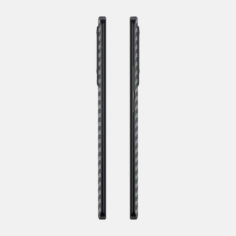 Carbon Fibre Grey Glass Back