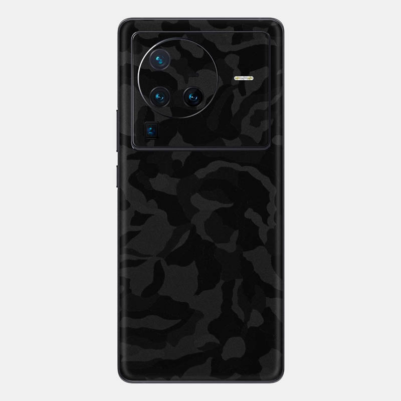 black camo Glass Back
