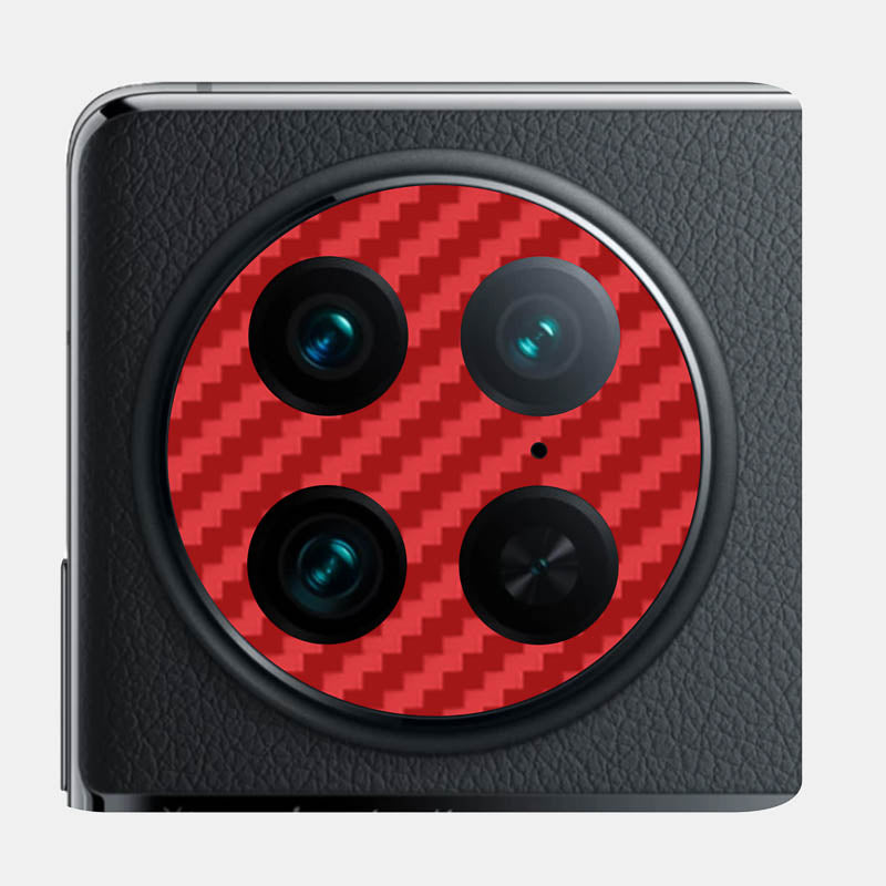 Carbon Fibre Red Pack of 2