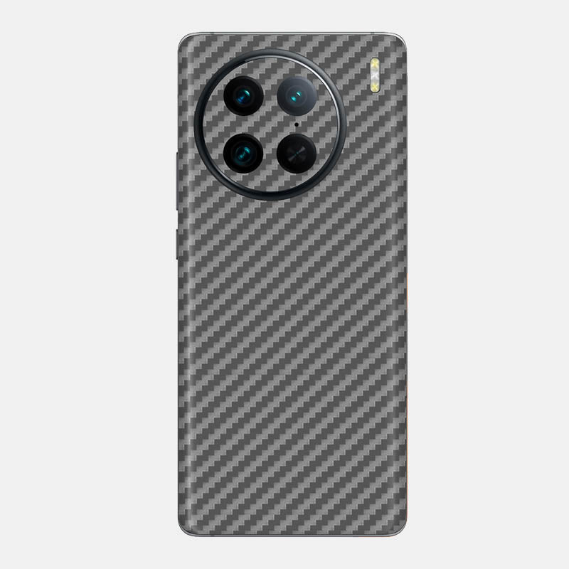 Carbon Fibre Grey Glass Back