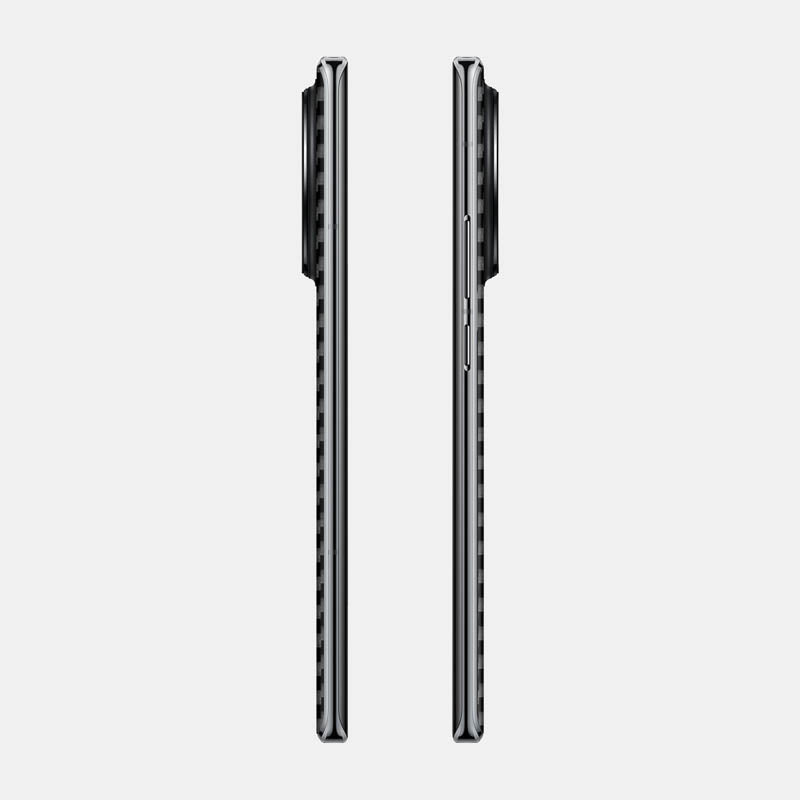 Carbon Fibre Black Glass Back