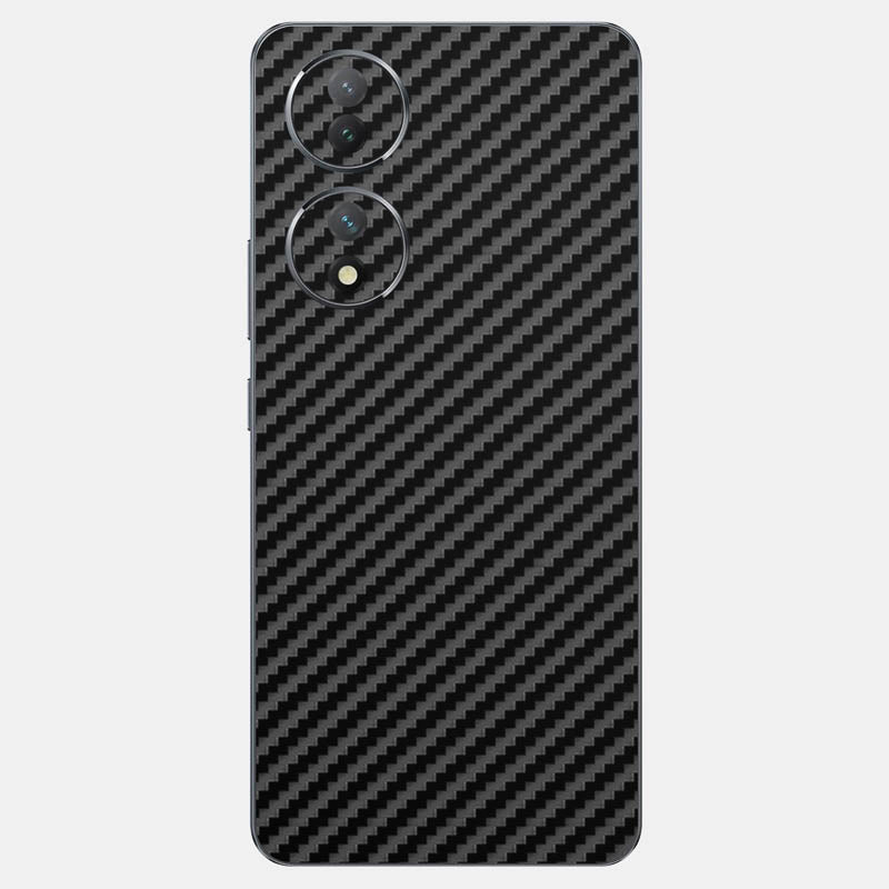 Carbon Fibre Black Glass Back