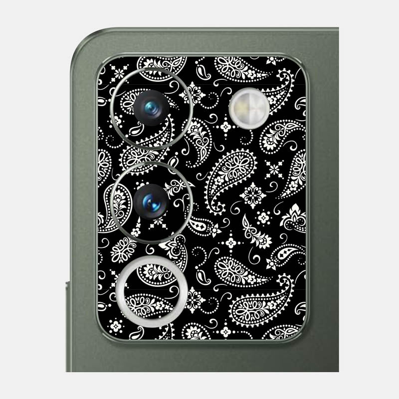 Black Paisley Pack of 2