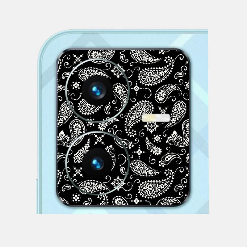 Black Paisley Pack of 2