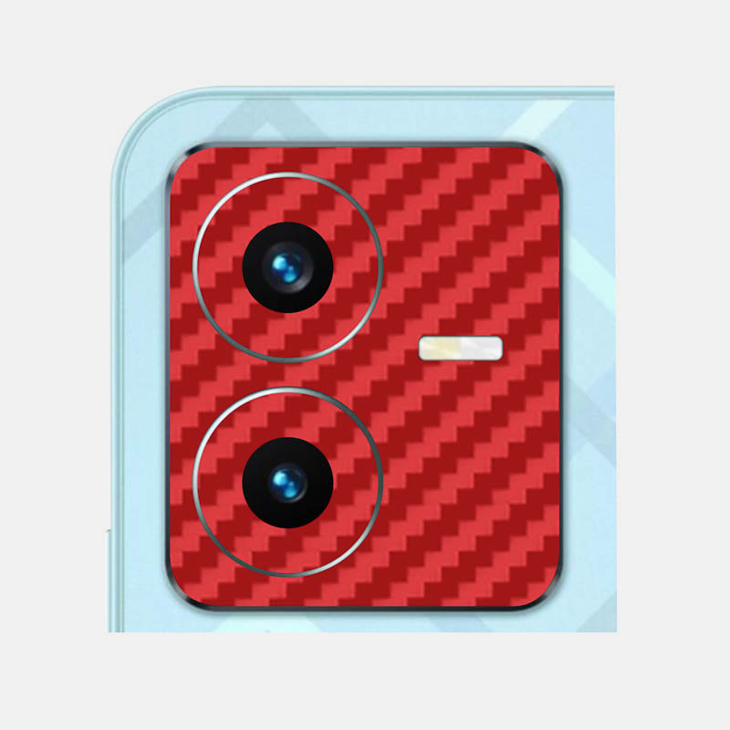 Carbon Fibre Red Pack of 2