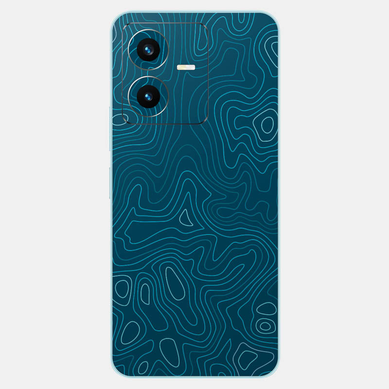 Aqua Glass Back