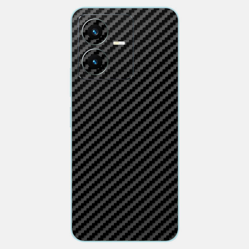 Carbon Fibre Black Glass Back