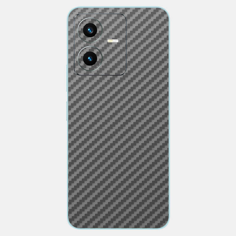 Carbon Fibre Grey Glass Back