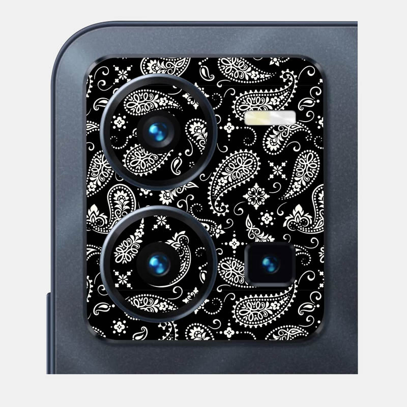 Black Paisley Pack of 2