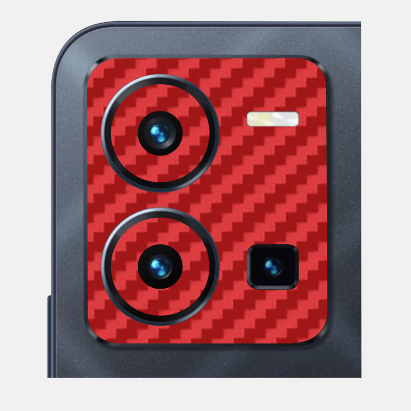 Carbon Fibre Red Pack of 2