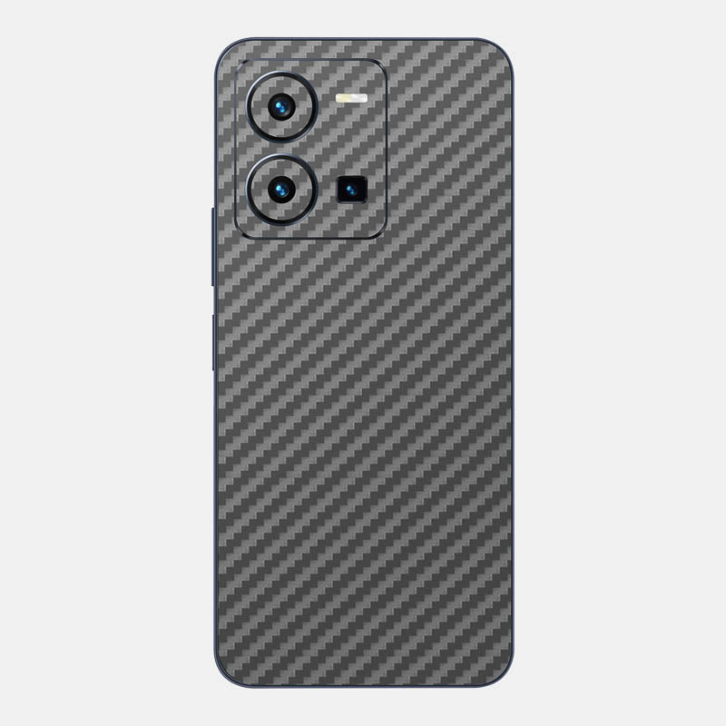 Carbon Fibre Grey Glass Back