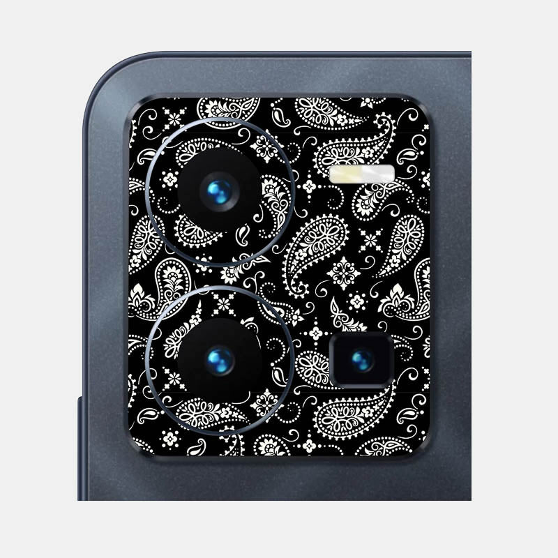 Black Paisley Pack of 2