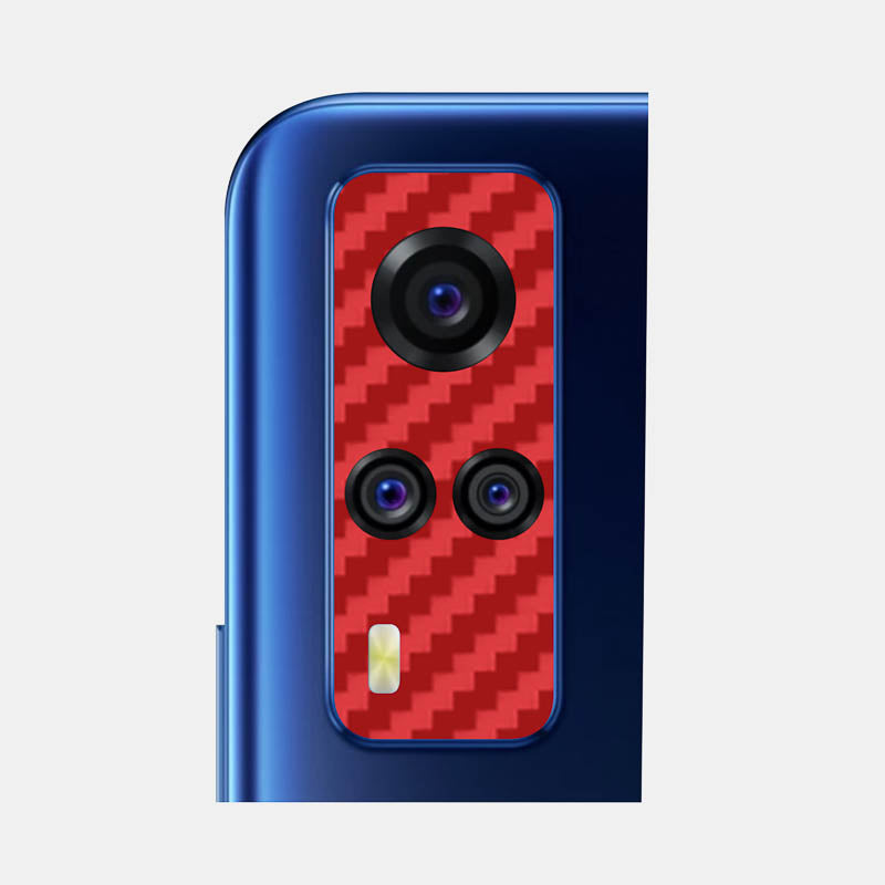 Carbon Fibre Red Pack of 2