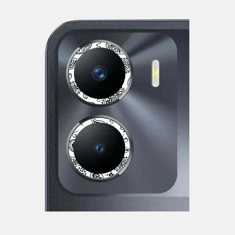 White Paisley Pack of 2