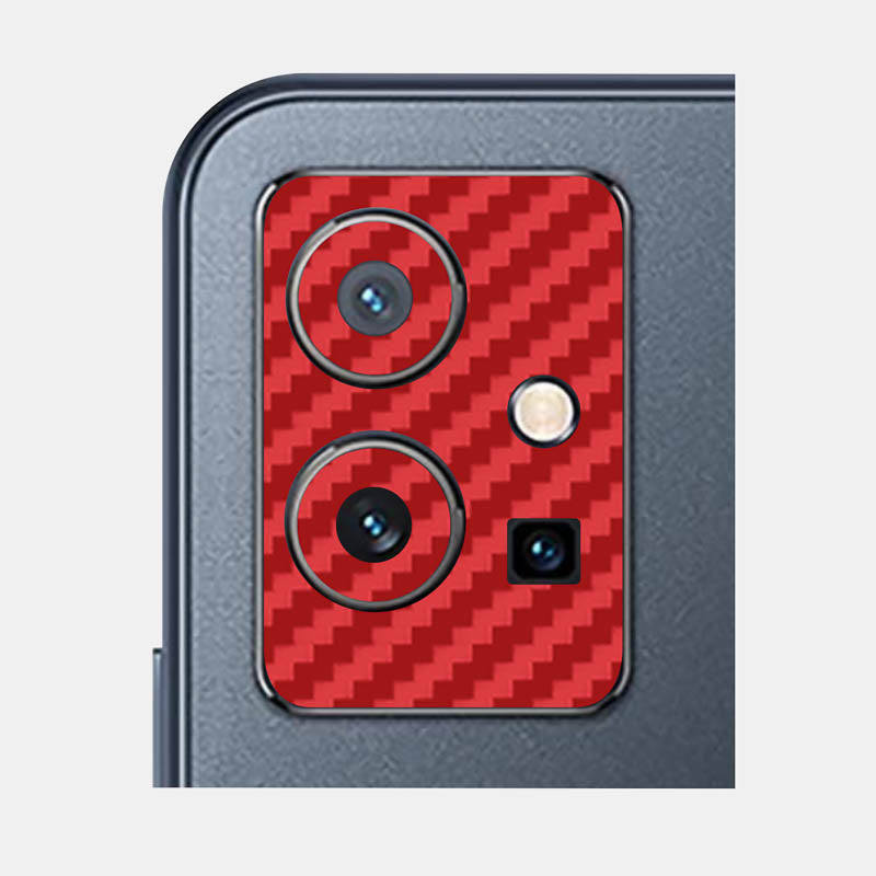 Carbon Fibre Red Pack of 2