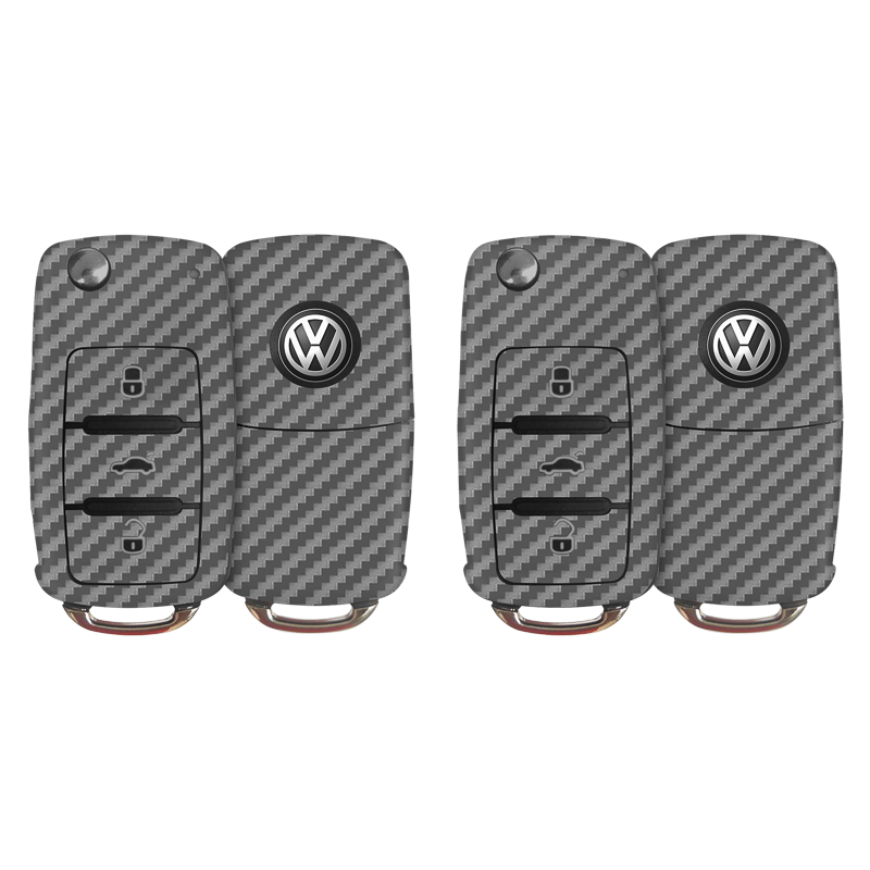 Carbon Fibre Grey Key-1 + Key-2