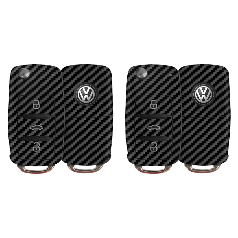 Carbon Fibre Black Key-1 + Key-2