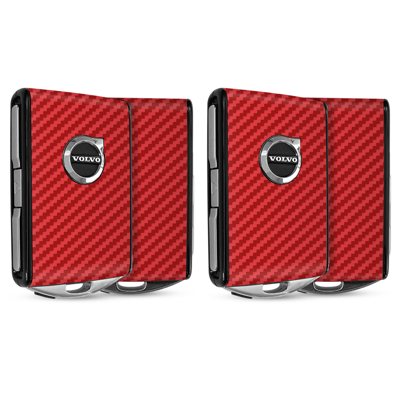 Carbon Fibre Red Key-1 + Key-2