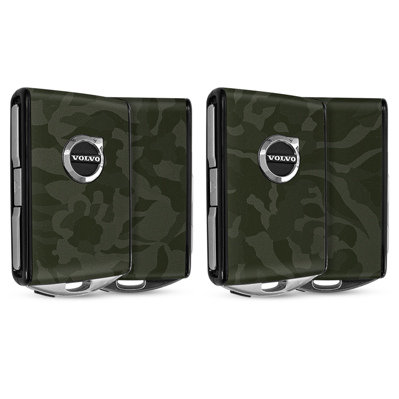 Green Camo Key-1 + Key-2