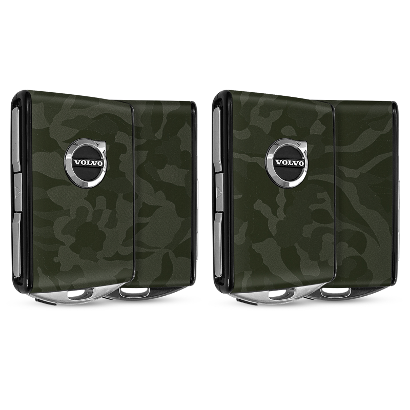 Green Camo Key-1 + Key-2