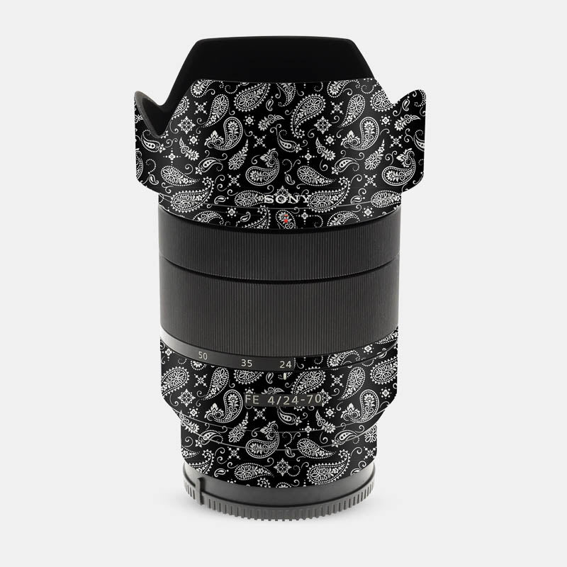 Black Paisley Full Body