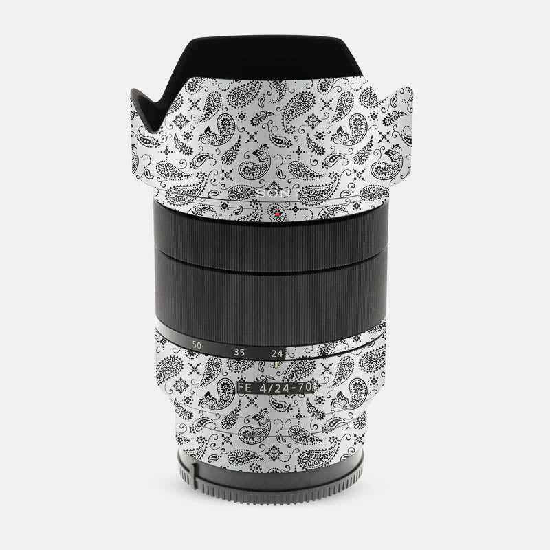 White Paisley Full Body