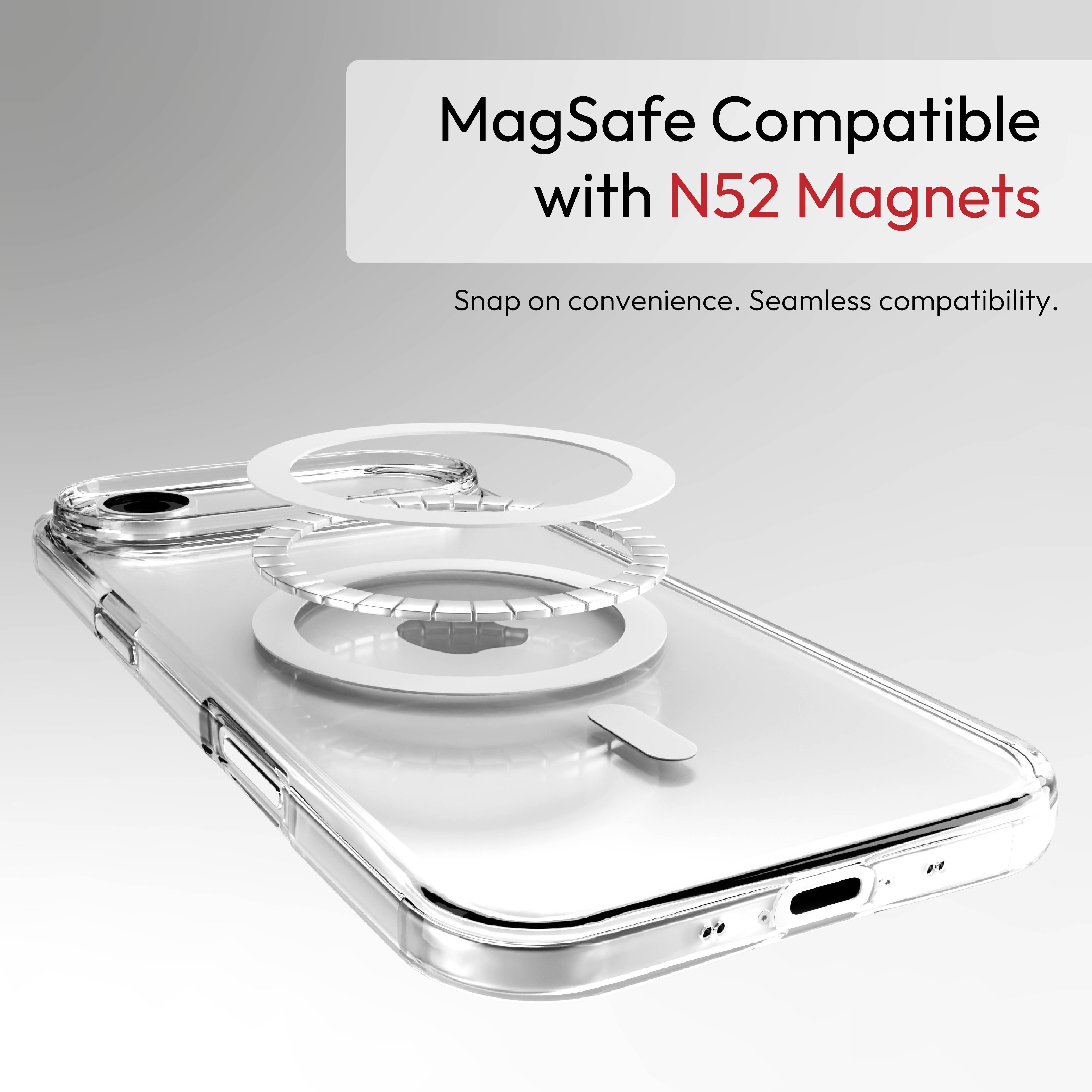 iPhone 17 Air Clear Armour Anti-Yellow MagSafe Case