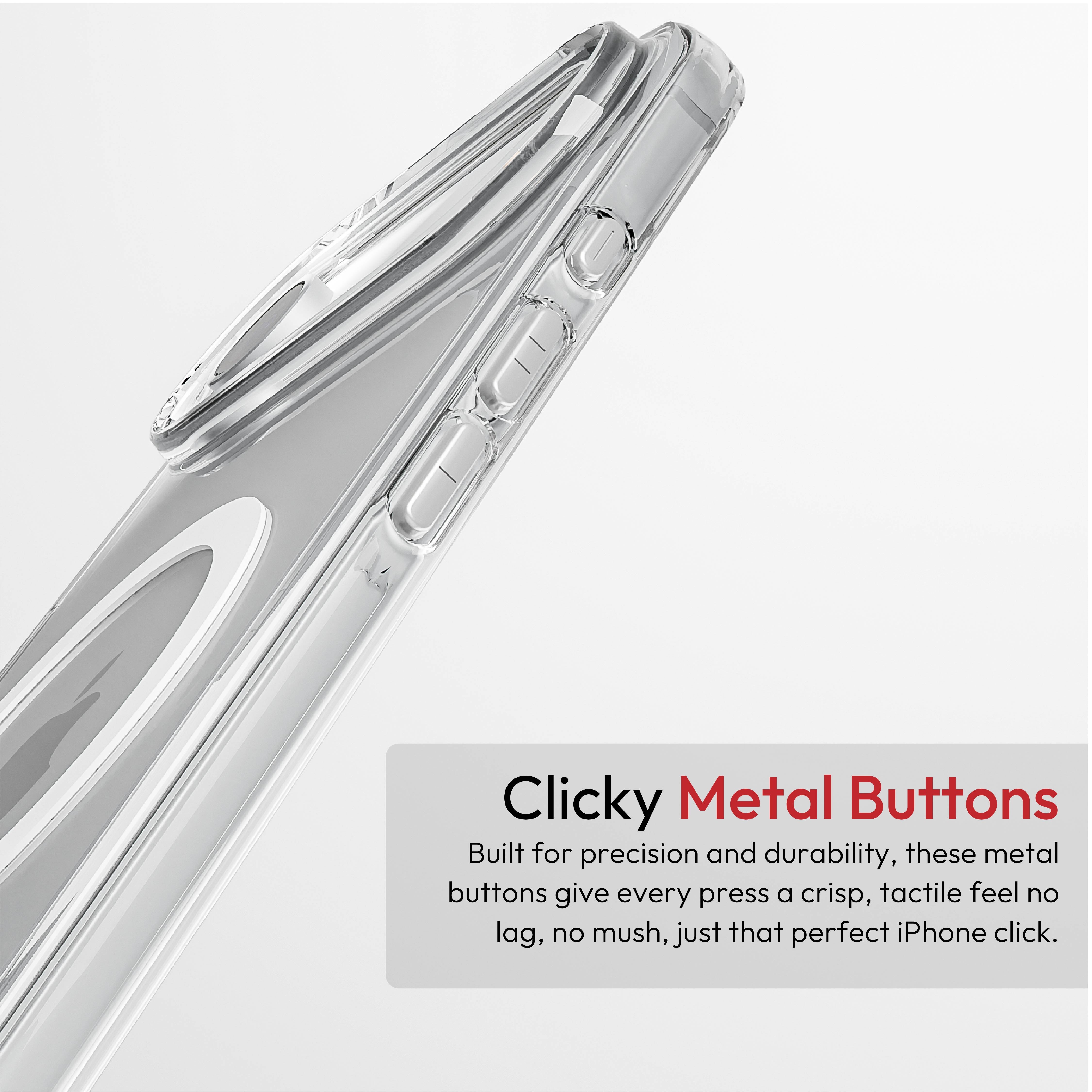 iPhone 17 Air Clear Armour Anti-Yellow MagSafe Case