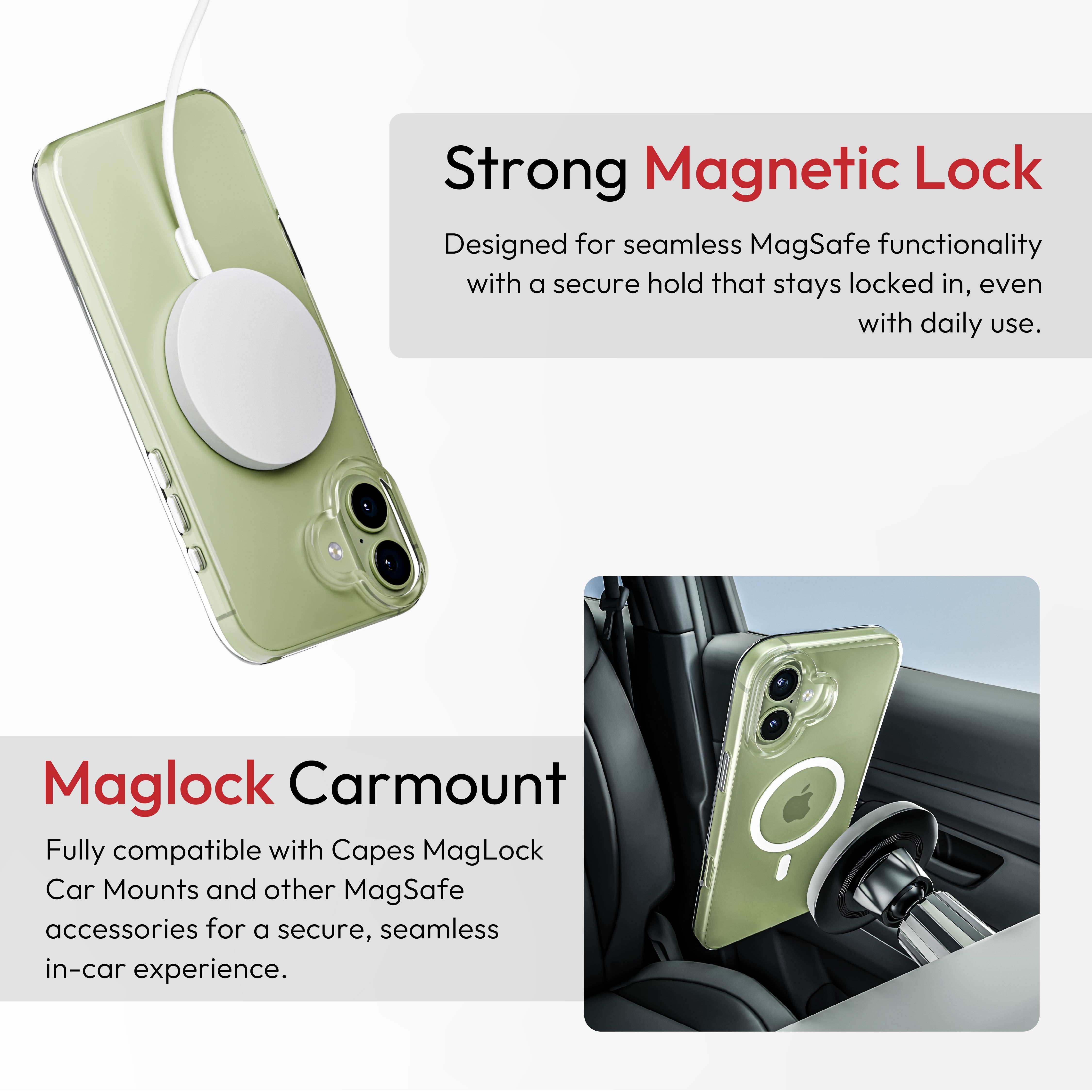 iPhone 17 Clear Armour Anti-Yellow MagSafe Case