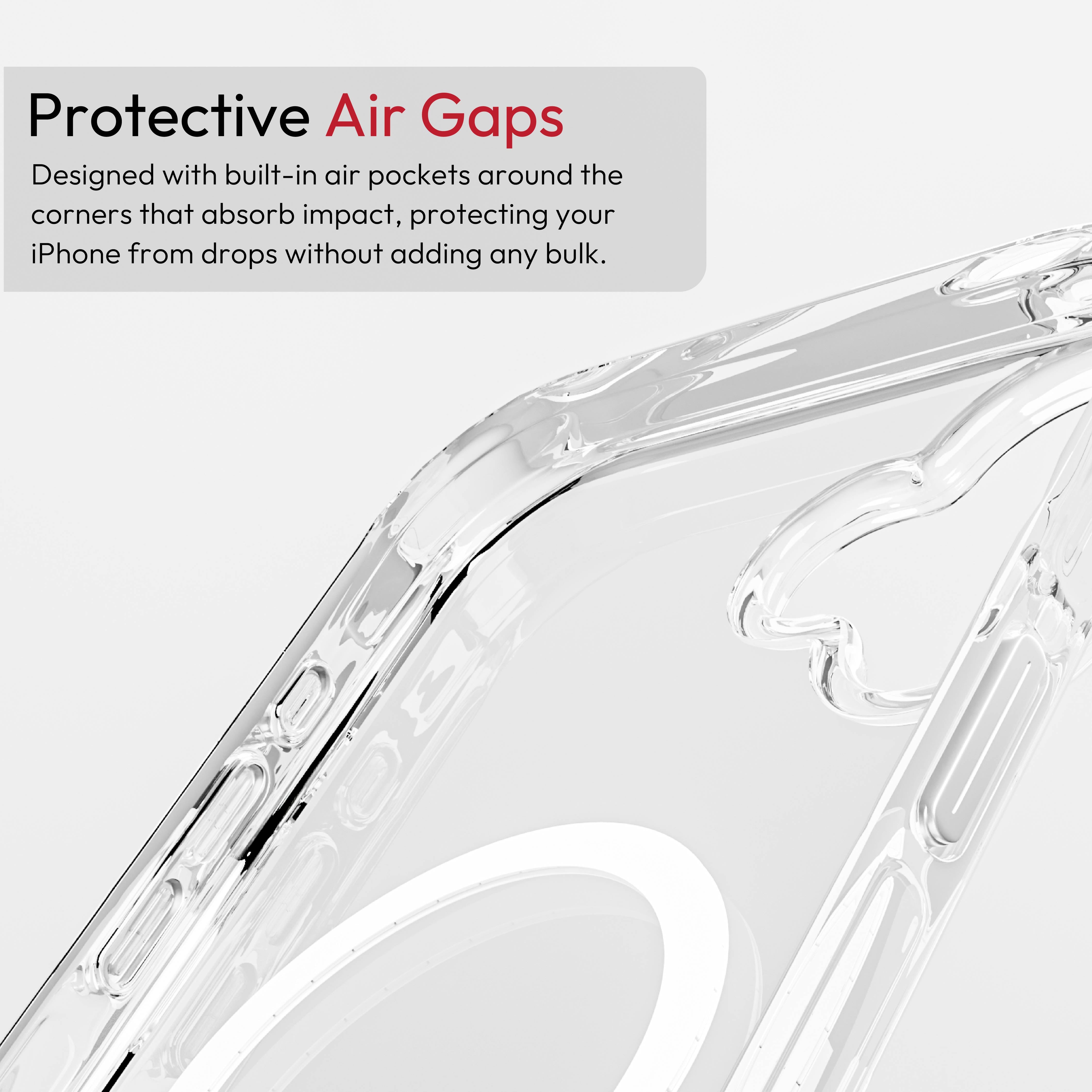 iPhone 17 Clear Armour Anti-Yellow MagSafe Case