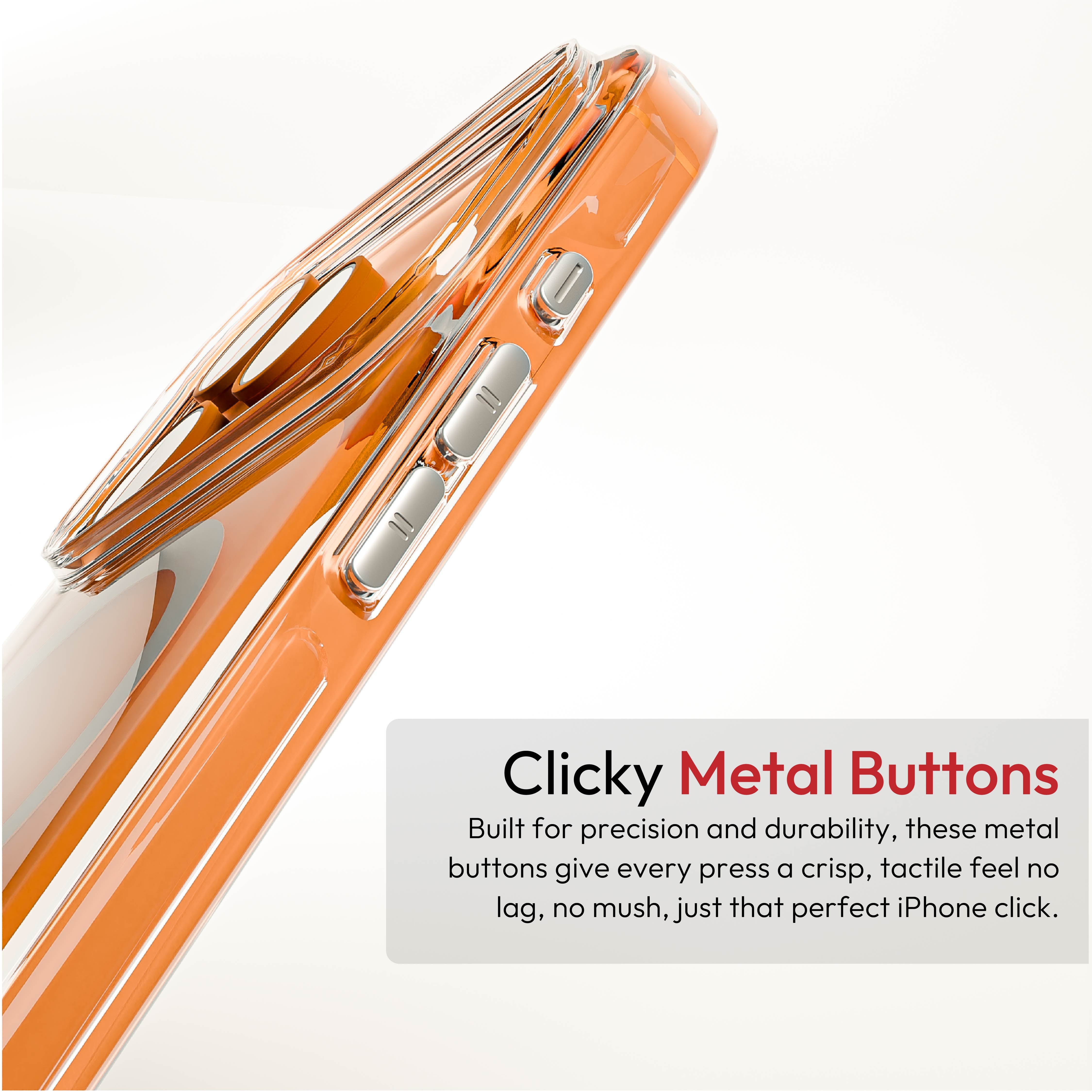 iPhone 17 Pro Max Clear Armour Anti-Yellow MagSafe Case