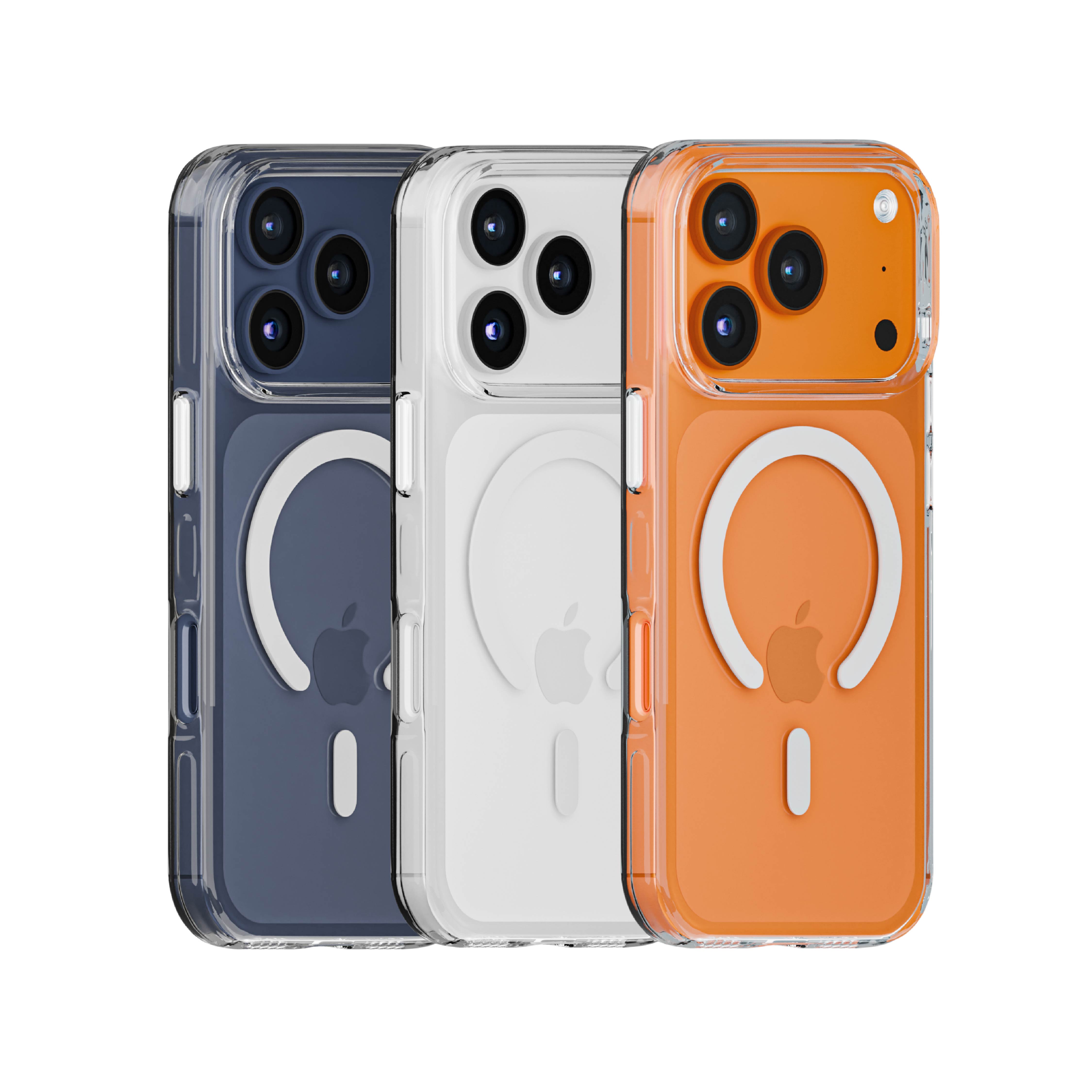 iPhone 17 Pro Clear Armour Anti-Yellow MagSafe Case