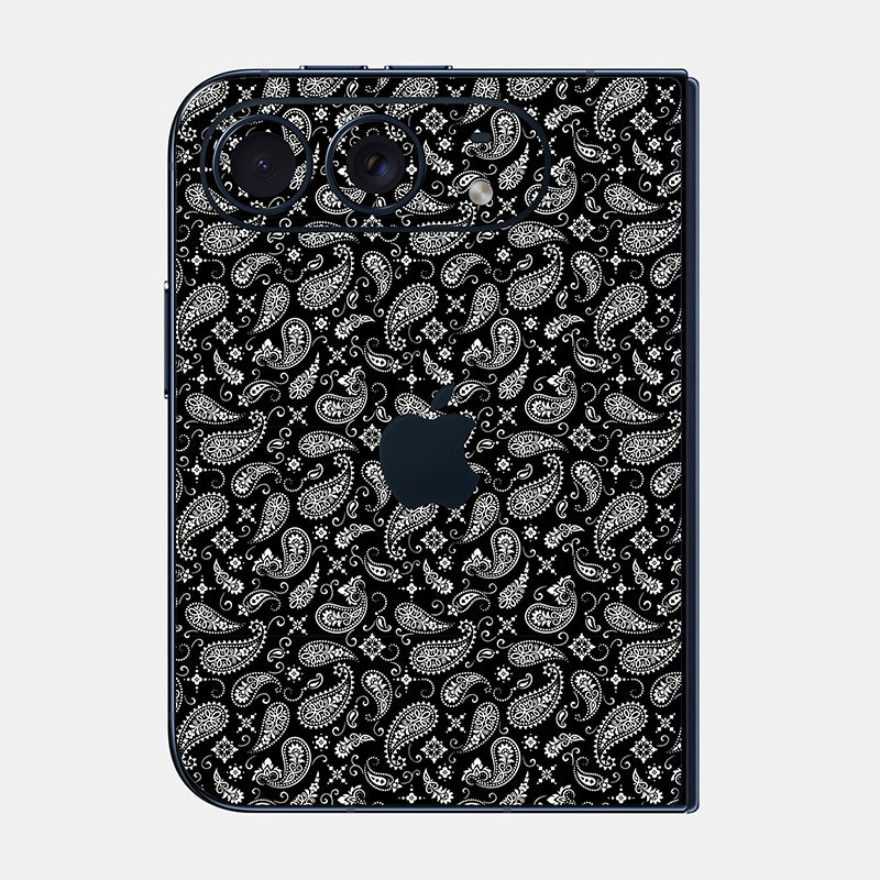 Black Paisley Full Body