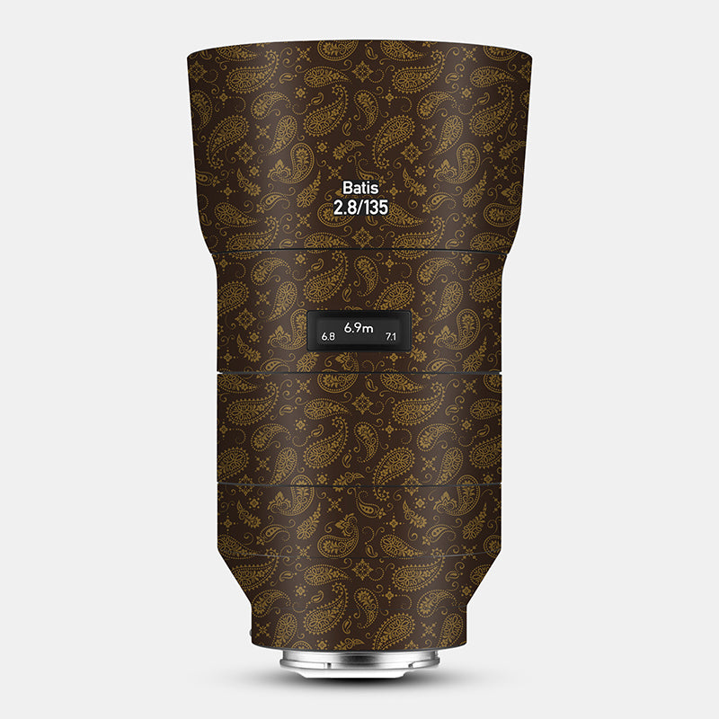 Brown Paisley Full Body
