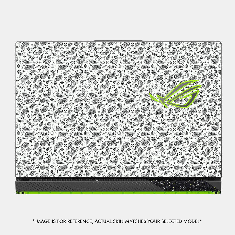 White Paisley Max