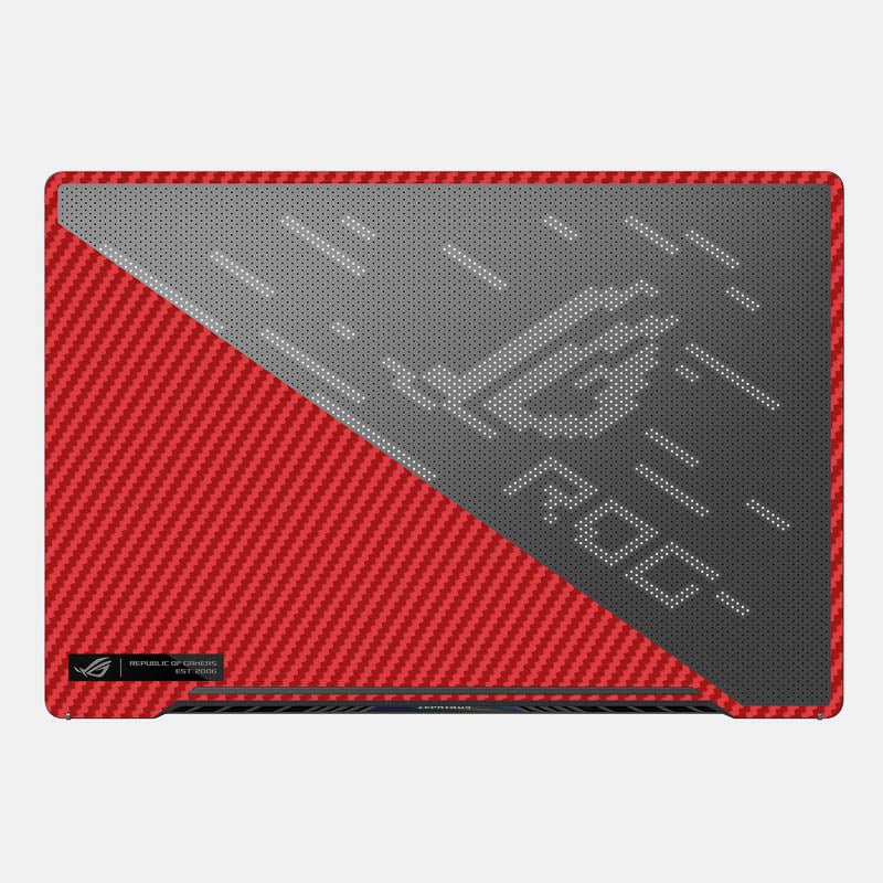 Carbon Fibre Red Essential