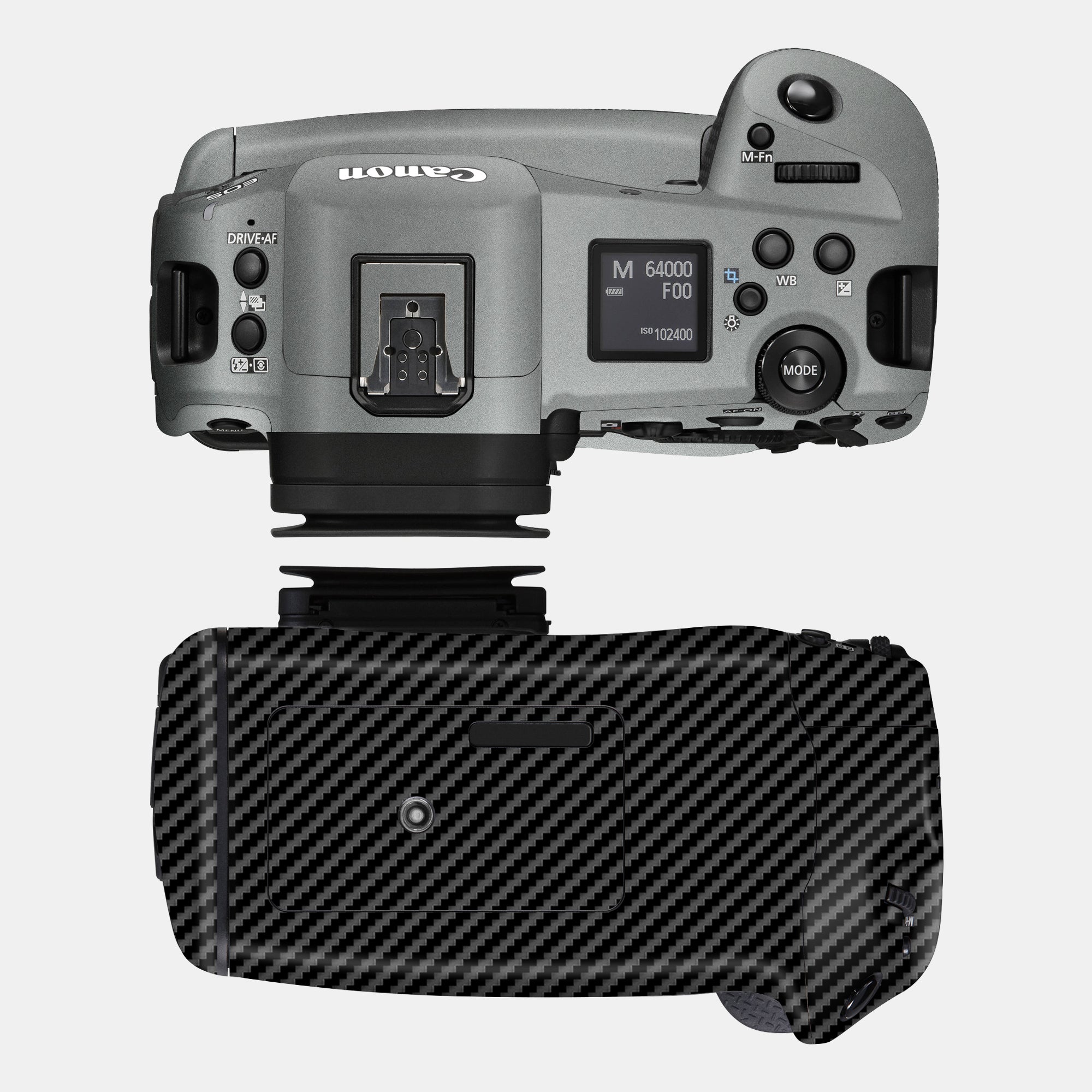 Retro Carbon Fibre Black Full Body