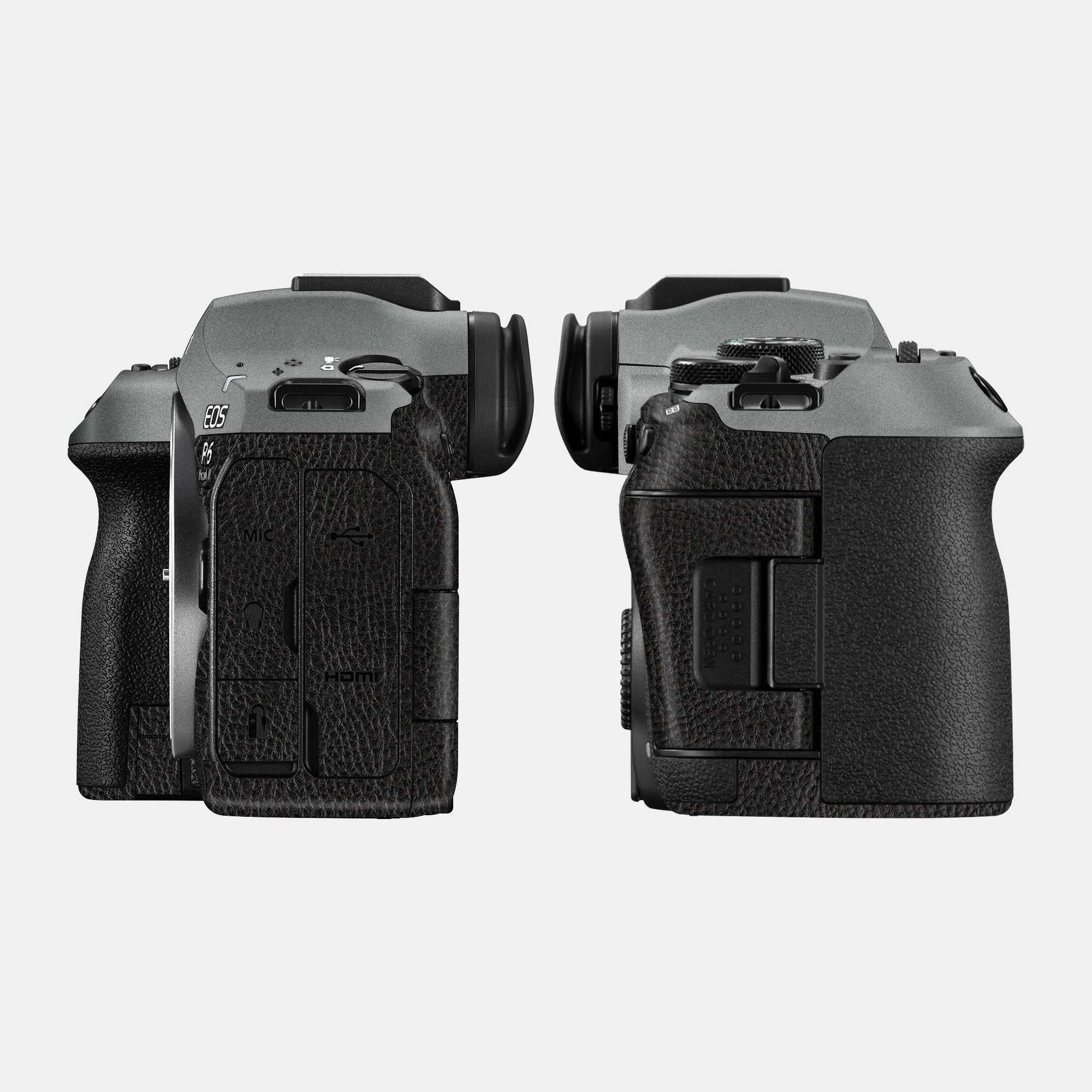 Retro Black Leather Full Body
