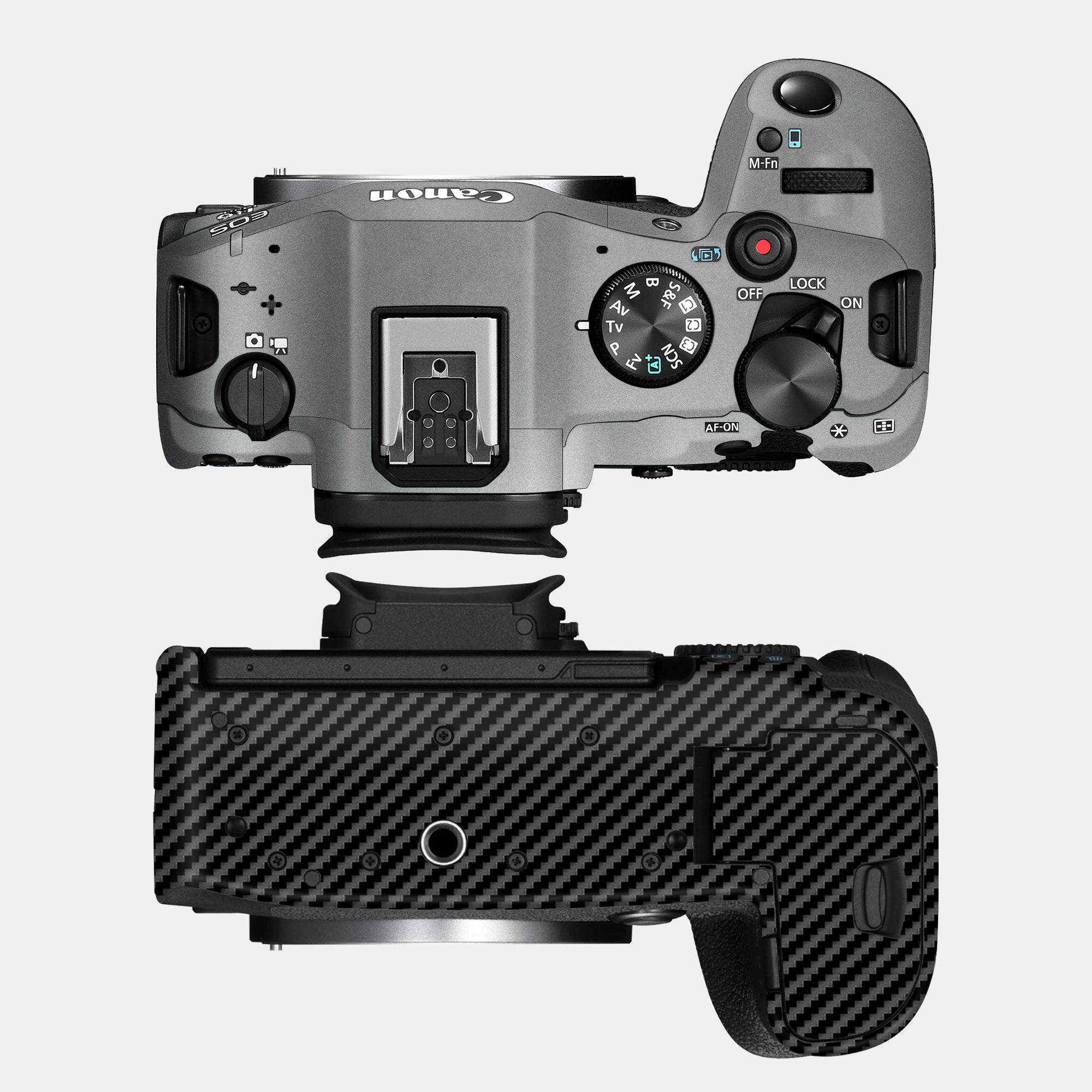 Retro Carbon Fibre Black Full Body