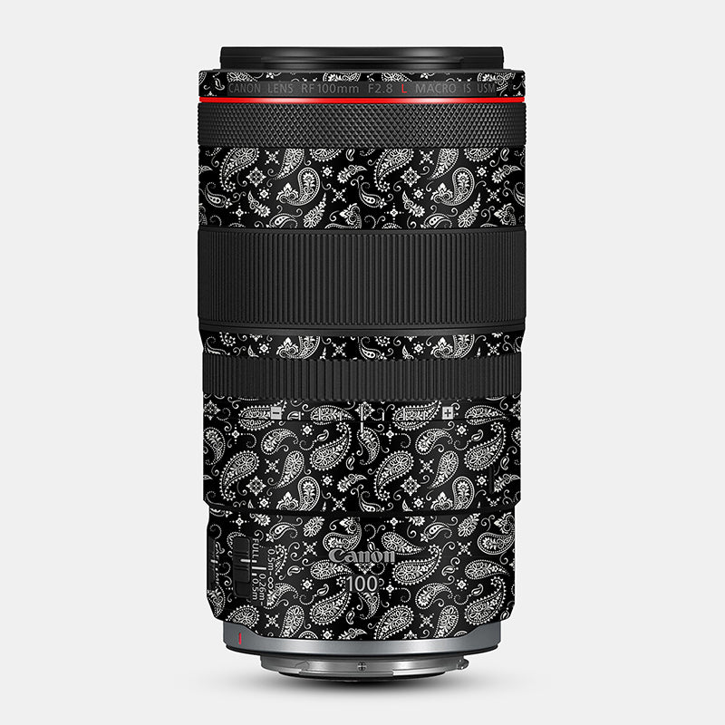 Black Paisley Full Body