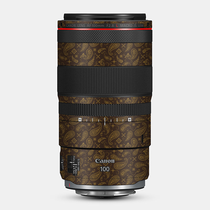 Brown Paisley Full Body